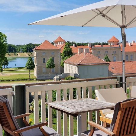 Loggiahaus Am Schloss, 5 Ferienwohnungen, Teils Mit Schloss- Und Seeblick Rheinsberg Dış mekan fotoğraf