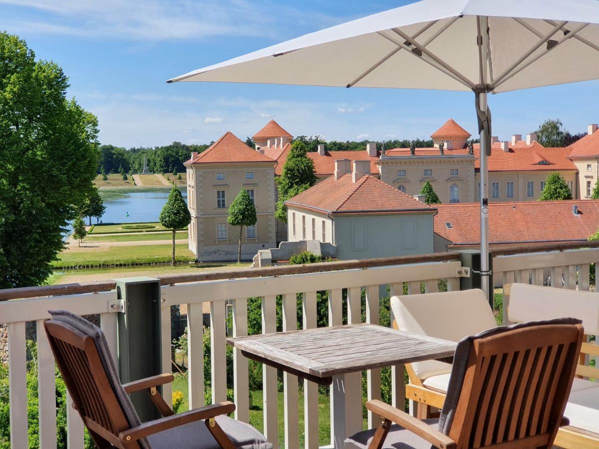 Loggiahaus Am Schloss, 5 Ferienwohnungen, Teils Mit Schloss- Und Seeblick Rheinsberg Dış mekan fotoğraf