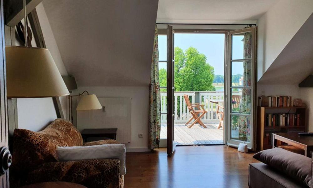 Loggiahaus Am Schloss, 5 Ferienwohnungen, Teils Mit Schloss- Und Seeblick Rheinsberg Dış mekan fotoğraf