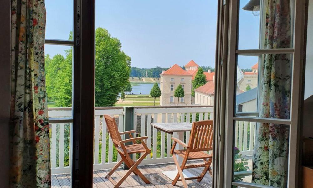 Loggiahaus Am Schloss, 5 Ferienwohnungen, Teils Mit Schloss- Und Seeblick Rheinsberg Dış mekan fotoğraf