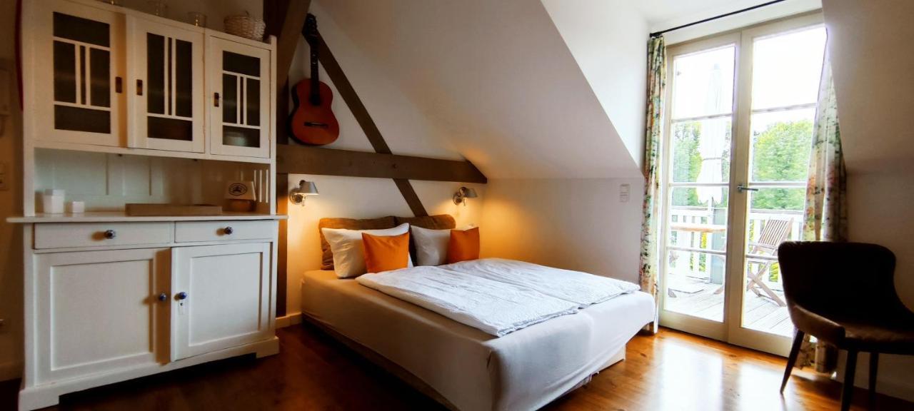 Loggiahaus Am Schloss, 5 Ferienwohnungen, Teils Mit Schloss- Und Seeblick Rheinsberg Dış mekan fotoğraf
